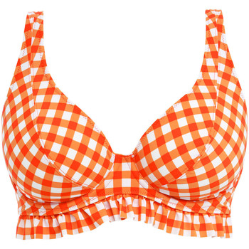 Textiel Dames Bikinibroekjes- en tops Freya Check in Orange