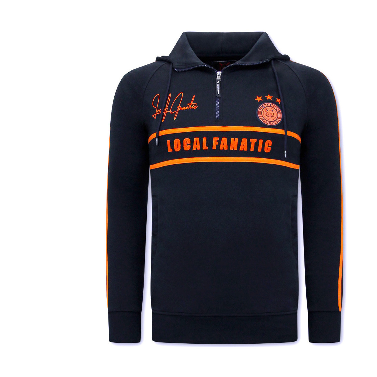 Textiel Heren Sweaters / Sweatshirts Local Fanatic Training Double Line Signed Oranje Multicolour