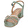 Schoenen Dames Sandalen / Open schoenen JB Martin VICTORIA Vintage / Salie / Craie / Goud
