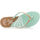 Schoenen Dames Slippers Fresh Poésie slippers / tussen-vingers vrouw groen Groen