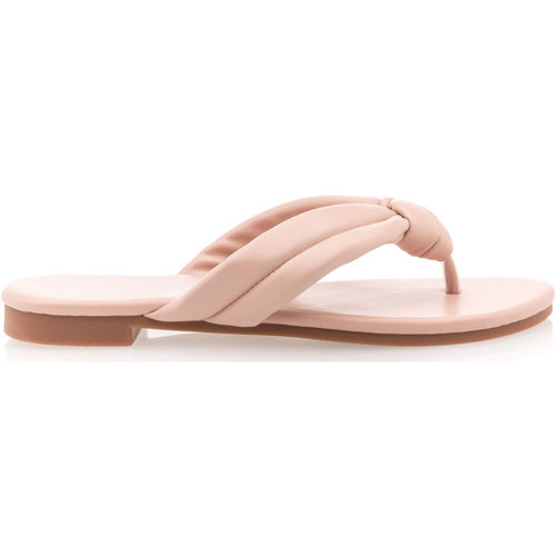 Schoenen Dames Slippers Pretty Stories slippers / tussen-vingers vrouw roze Roze