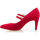 Schoenen Dames pumps Vinyl Shoes Vrouw Rood