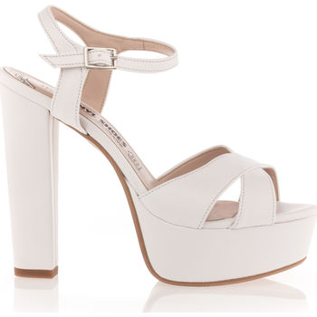 Schoenen Dames Sandalen / Open schoenen Vinyl Shoes sandalen / blootsvoets vrouw wit Wit