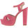 Schoenen Dames Sandalen / Open schoenen Vinyl Shoes sandalen / blootsvoets vrouw roze Roze