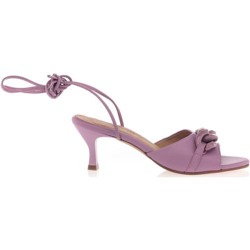 Schoenen Dames Sandalen / Open schoenen Les fées de Bengale sandalen / blootsvoets vrouw paars Roze