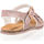 Schoenen Meisjes Sandalen / Open schoenen Bio Divina sandalen / blootsvoets dochter roze Roze