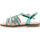Schoenen Meisjes Sandalen / Open schoenen Moustique sandalen / blootsvoets dochter groen Groen