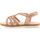 Schoenen Meisjes Sandalen / Open schoenen Fresh Poésie sandalen / blootsvoets dochter geel Brown