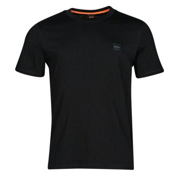 Textiel Heren T-shirts korte mouwen BOSS Tegood Zwart