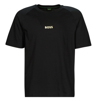 Textiel Heren T-shirts korte mouwen BOSS Tee 2 Zwart / Goud