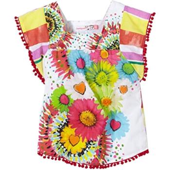 Textiel Meisjes Tops / Blousjes Desigual  Multicolour