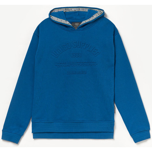 Textiel Jongens Sweaters / Sweatshirts Le Temps des Cerises Sweater met capuchon SPYBO Blauw