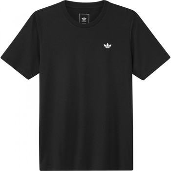 Textiel Heren T-shirts & Polo’s adidas Originals 4.0 logo ss tee Zwart