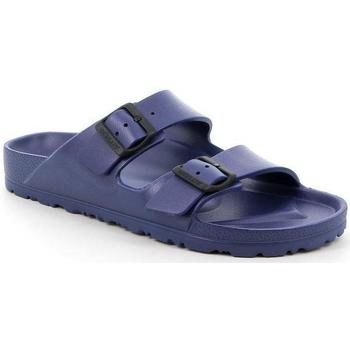 Schoenen Heren Leren slippers Grunland DSG-CI2613 Blauw