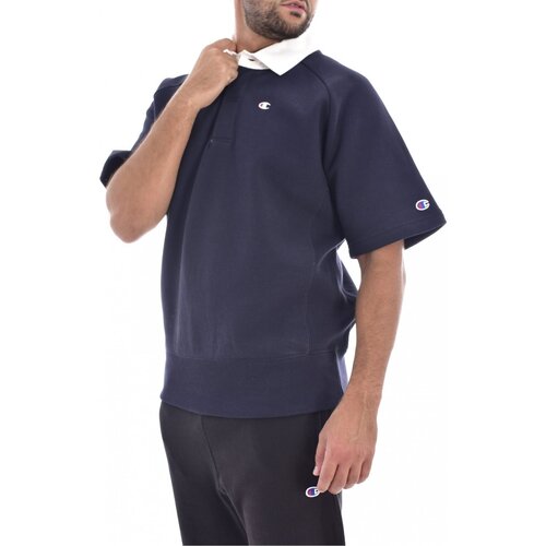 Textiel Heren T-shirts & Polo’s Champion 214289 BS501 Blauw