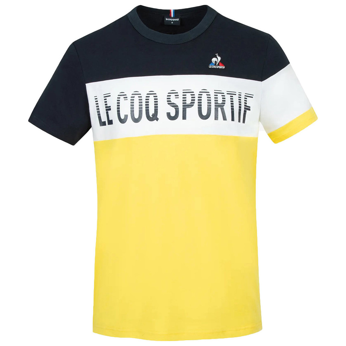 Textiel Heren T-shirts korte mouwen Le Coq Sportif Saison 2 Tee Blauw