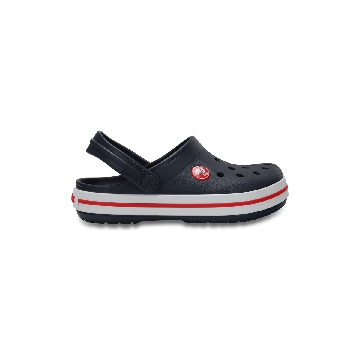 Schoenen Kinderen Sandalen / Open schoenen Crocs Kids Crocband - Navy Red Blauw