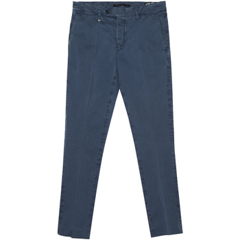 pantalons en chinos voor Casual broeken Heren Kleding voor voor Broeken Antony Morato Broek in het Blauw voor heren 
