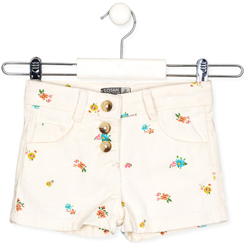 Textiel Kinderen Korte broeken / Bermuda's Losan 216-9010AL Wit