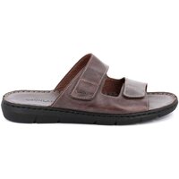 Schoenen Heren Leren slippers Grunland CI2691 Brown