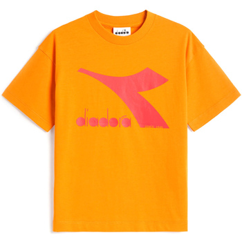 Textiel Kinderen T-shirts & Polo’s Diadora 102178266 Orange