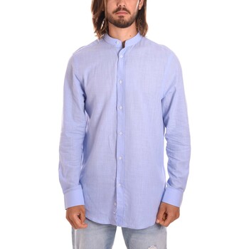 Textiel Heren Overhemden lange mouwen Egon Von Furstenberg 22C001 Blauw