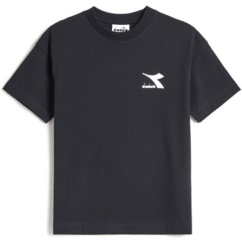 Textiel Kinderen T-shirts & Polo’s Diadora 102178265 Zwart