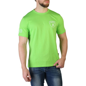 Textiel Heren T-shirts korte mouwen Lamborghini - b3xvb7t4 Groen