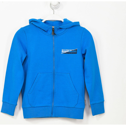 Textiel Jongens Sweaters / Sweatshirts Napapijri N0CK87-BB7 Blauw