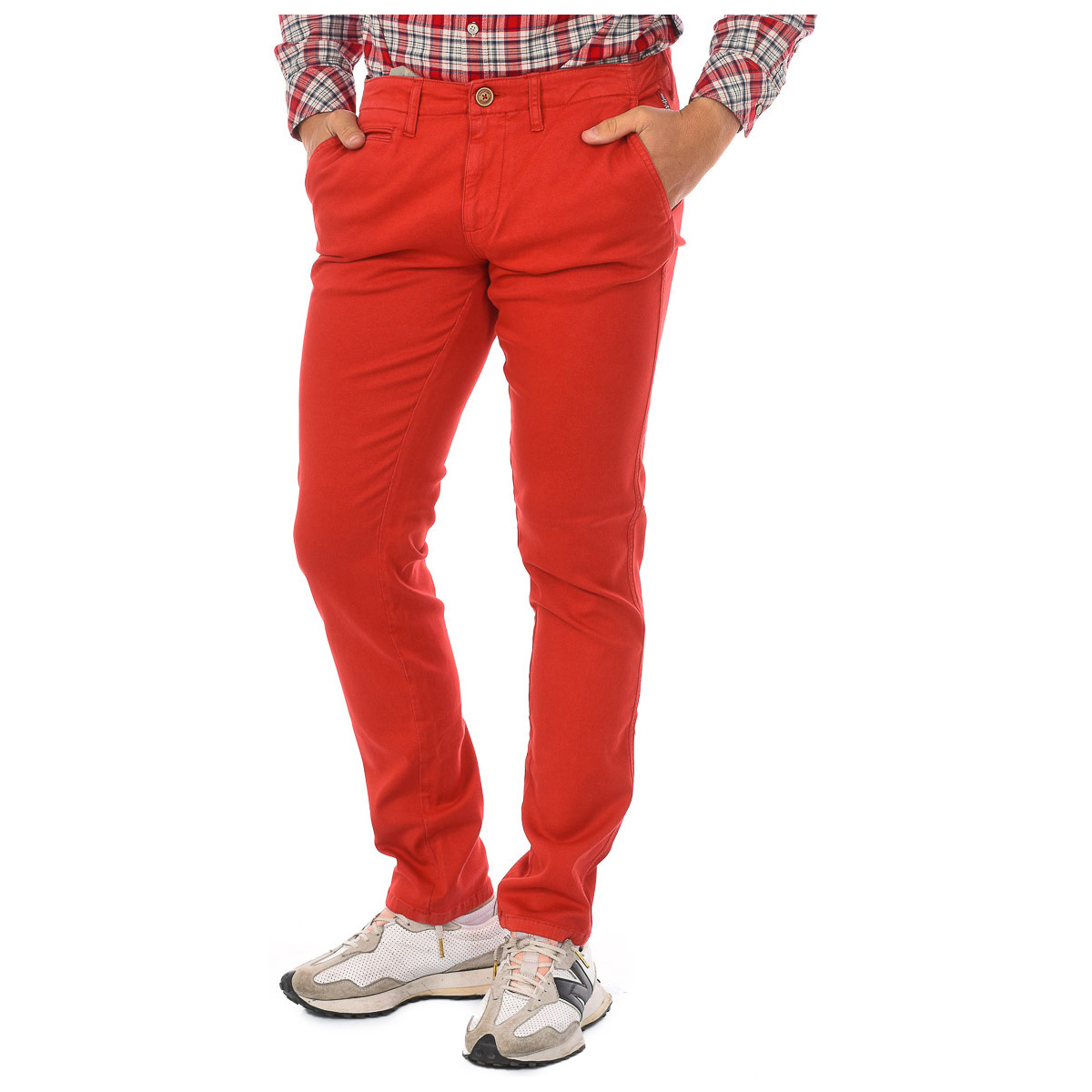 Textiel Heren Broeken / Pantalons Napapijri N0YHTL-R70 Rood