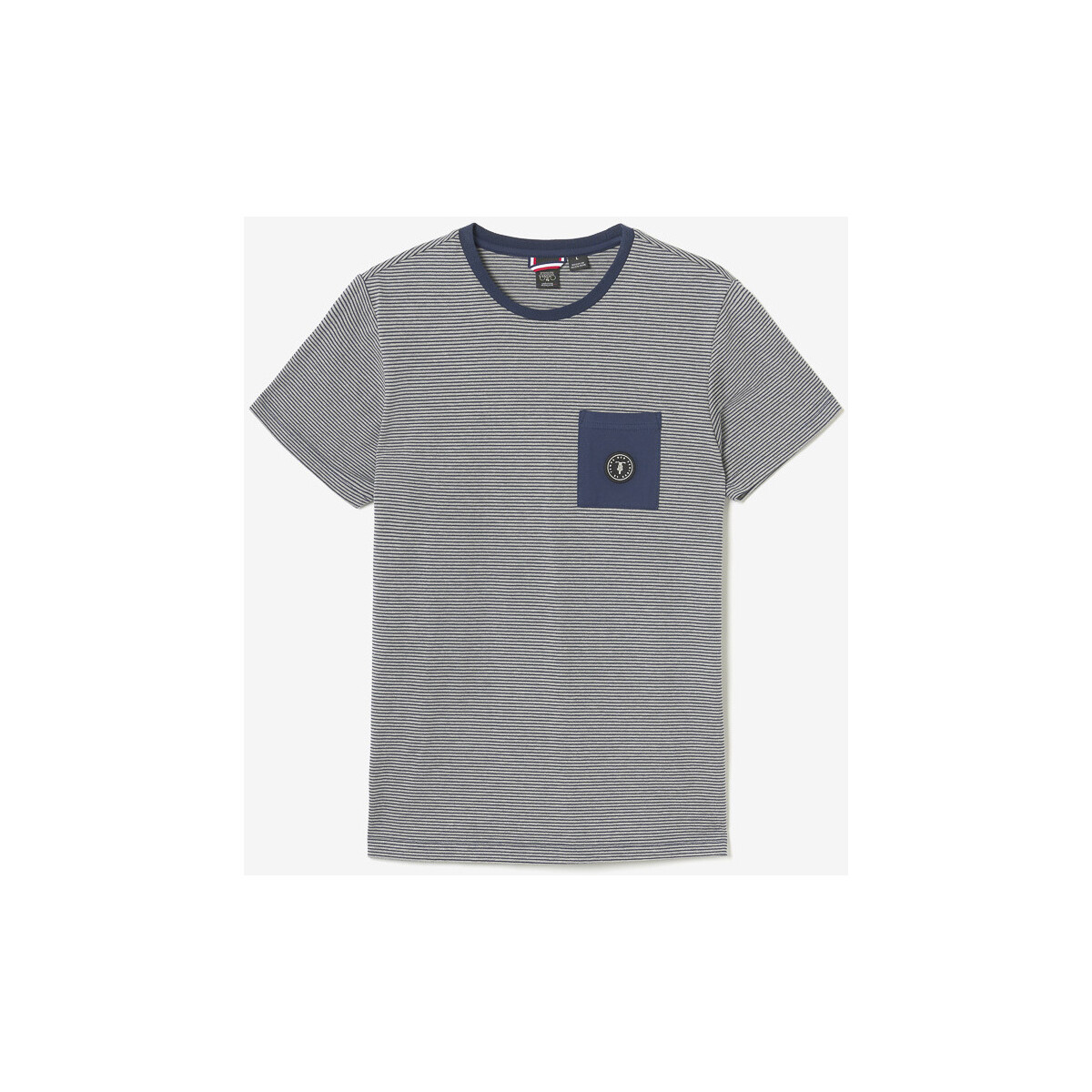 Textiel Heren T-shirts & Polo’s Le Temps des Cerises T-shirt LOXEL Grijs