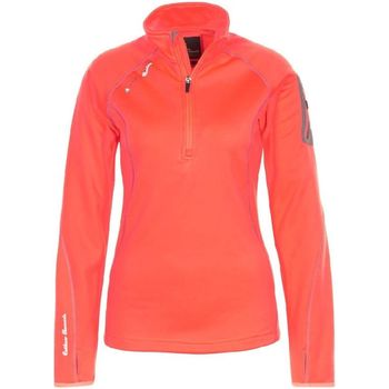 Textiel Dames Sweaters / Sweatshirts Peak Mountain Sweat polarshell femme ACERUN Orange
