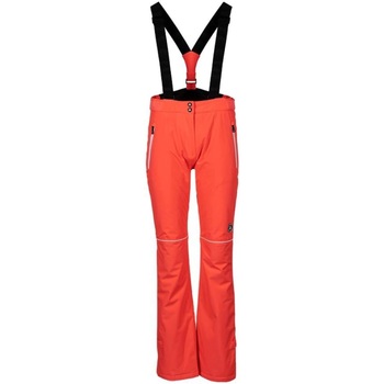 Textiel Dames Broeken / Pantalons Peak Mountain Pantalon de ski femme ACLUSAZ Orange