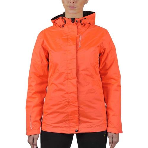 Textiel Dames Windjacken Peak Mountain Coupe-vent femme AJIKFLB Orange