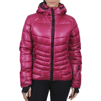 Textiel Dames Dons gevoerde jassen Peak Mountain Doudoune de ski femme ALPINE Roze