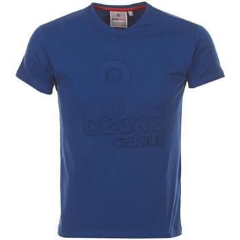 Textiel Heren T-shirts korte mouwen Degré Celsius T-shirt manches courtes homme CABOS Marine