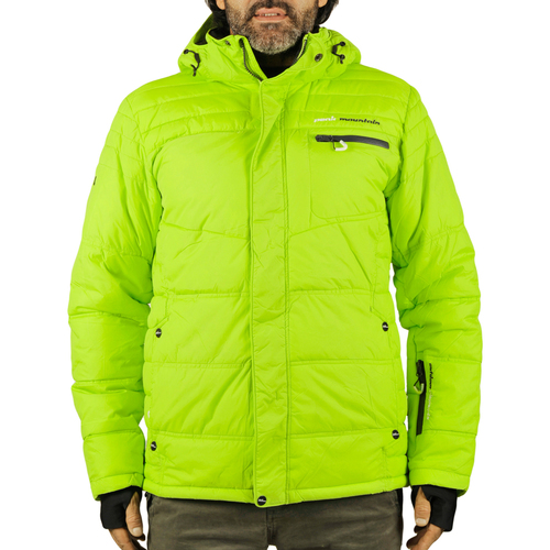 Textiel Heren Dons gevoerde jassen Peak Mountain Doudoune de ski homme CAIROP Groen