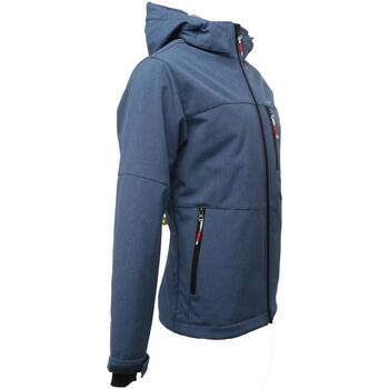 Textiel Heren Wind jackets Peak Mountain Blouson de ski homme CANJIMA Blauw