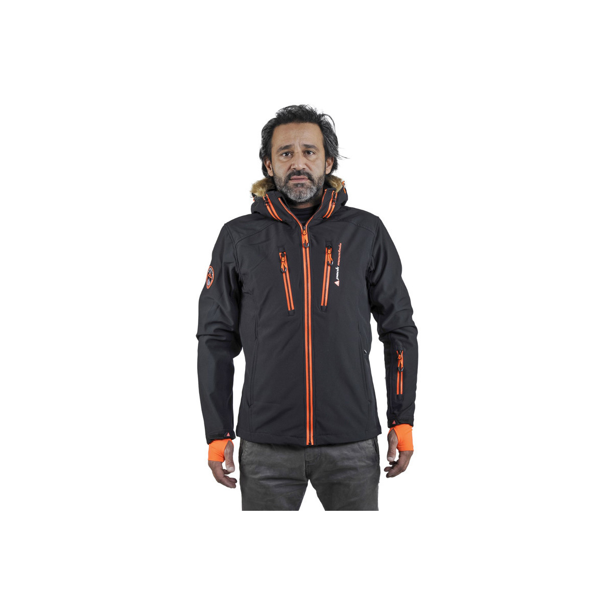 Textiel Heren Wind jackets Peak Mountain Blouson de ski homme CASADA Zwart