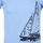 Textiel Jongens T-shirts korte mouwen Vent Du Cap T-shirt manches courtes garçon ECADRIO Blauw