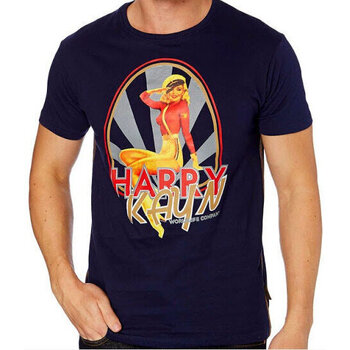 Textiel Jongens T-shirts korte mouwen Harry Kayn T-shirt manches courtes garçon ECELINUP Marine