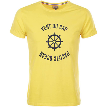 Textiel Jongens T-shirts korte mouwen Vent Du Cap T-shirt manches courtes garçon ECHERYL Geel