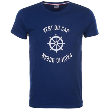 Textiel Jongens T-shirts korte mouwen Vent Du Cap T-shirt manches courtes garçon ECHERYL Marine