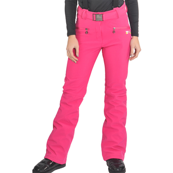 Textiel Meisjes Broeken / Pantalons Peak Mountain Pantalon de ski fille FAFUZZI Roze