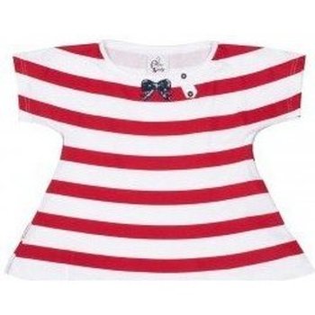 Textiel Meisjes T-shirts korte mouwen Miss Girly T-shirt manches courtes fille FAGOLE Rood