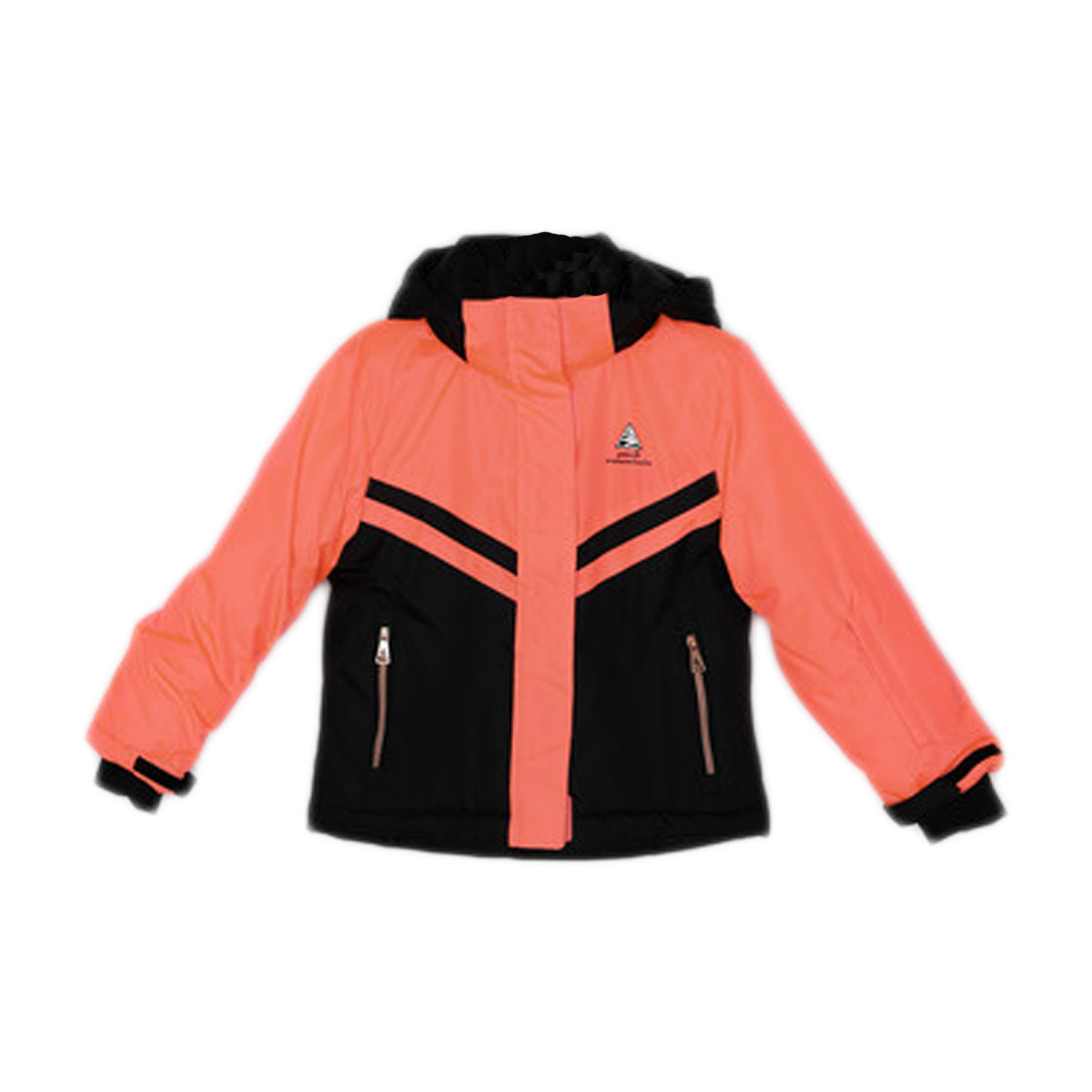 Textiel Meisjes Wind jackets Peak Mountain Blouson de ski fille FAMA Orange