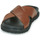 Schoenen Heren Leren slippers Pellet FELIPE Veau / Zaad / Cognac