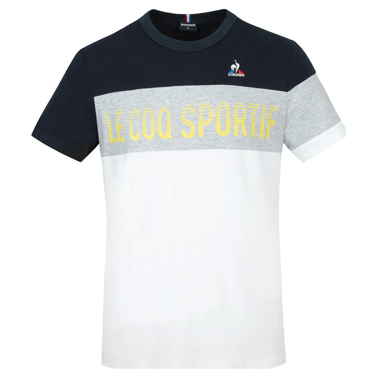 Textiel Heren T-shirts korte mouwen Le Coq Sportif Saison 2 Tee N°1 Blauw