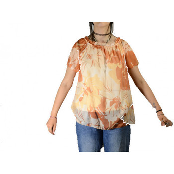 Textiel Dames T-shirts & Polo’s Dinovo 5323 Orange