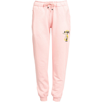 Textiel Dames Broeken / Pantalons Trussardi  Roze